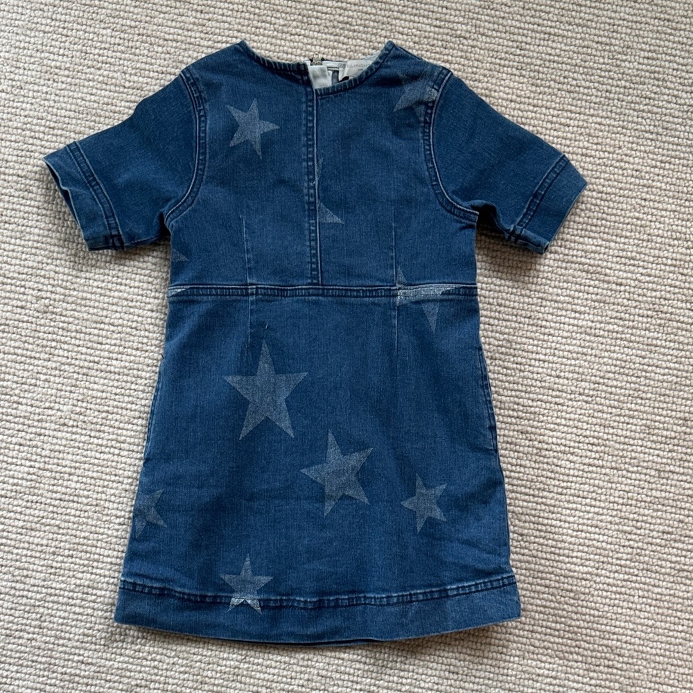 Stella McCartney Blue Star Pattern Dress